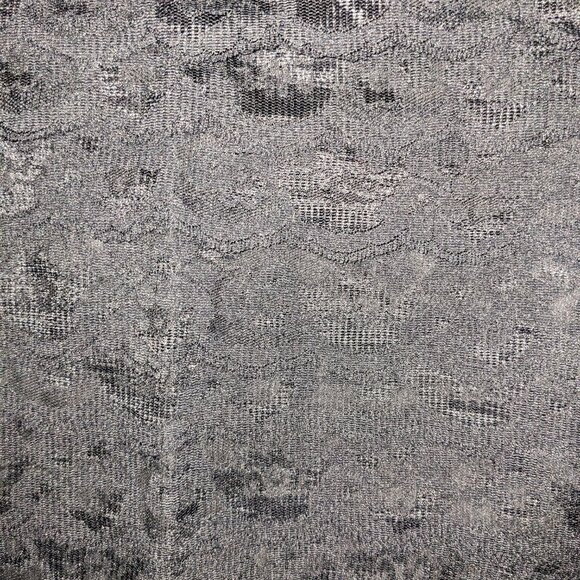 Forever 21 Black Lace Mini Skirt Sz L - Picture 4 of 6